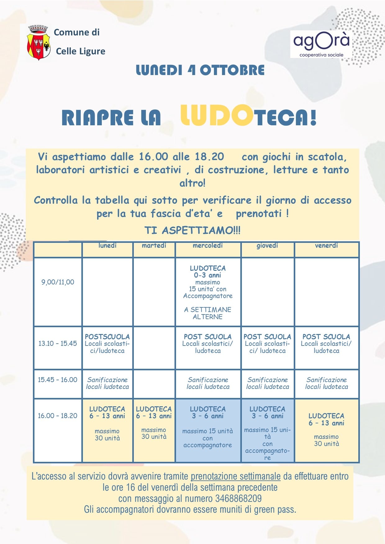 Riapre la Ludoteca