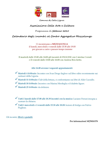 Celle_Arte_Cultura_FEBBRAIO-2025